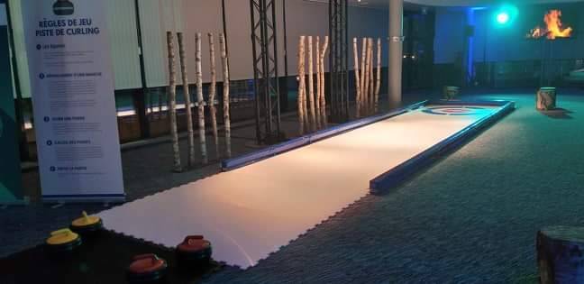 location piste de curling pour vos évènements en entreprise