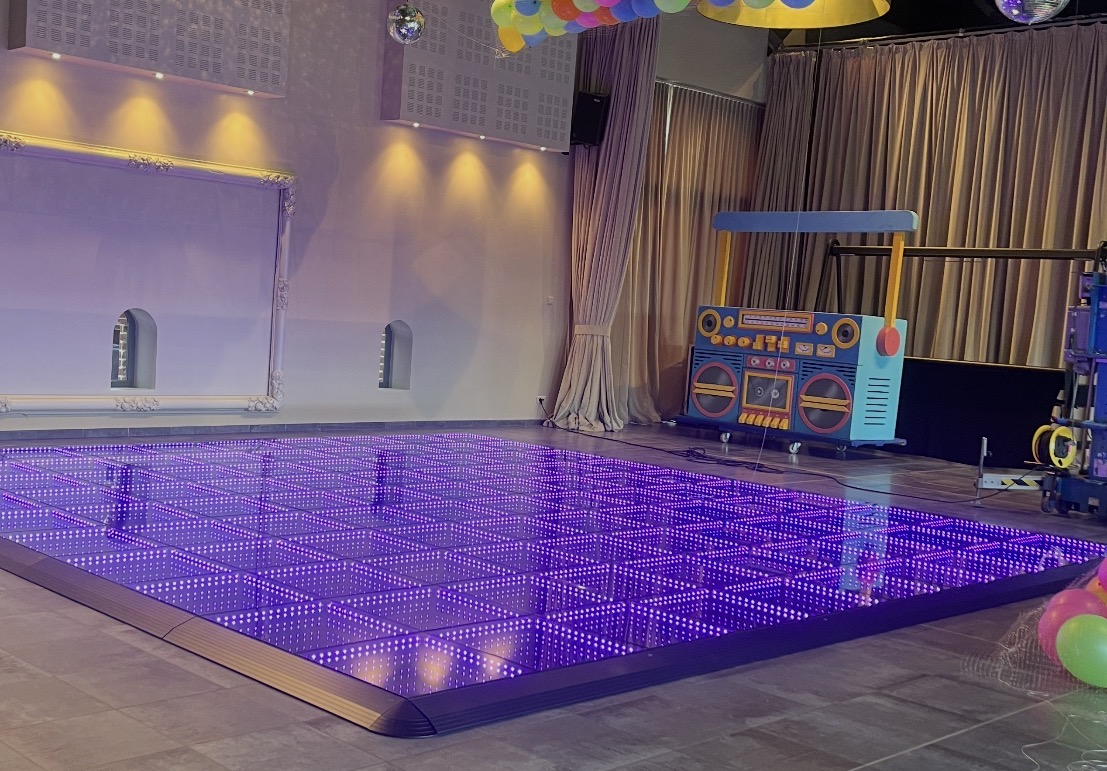 Location piste de danse lumineuse