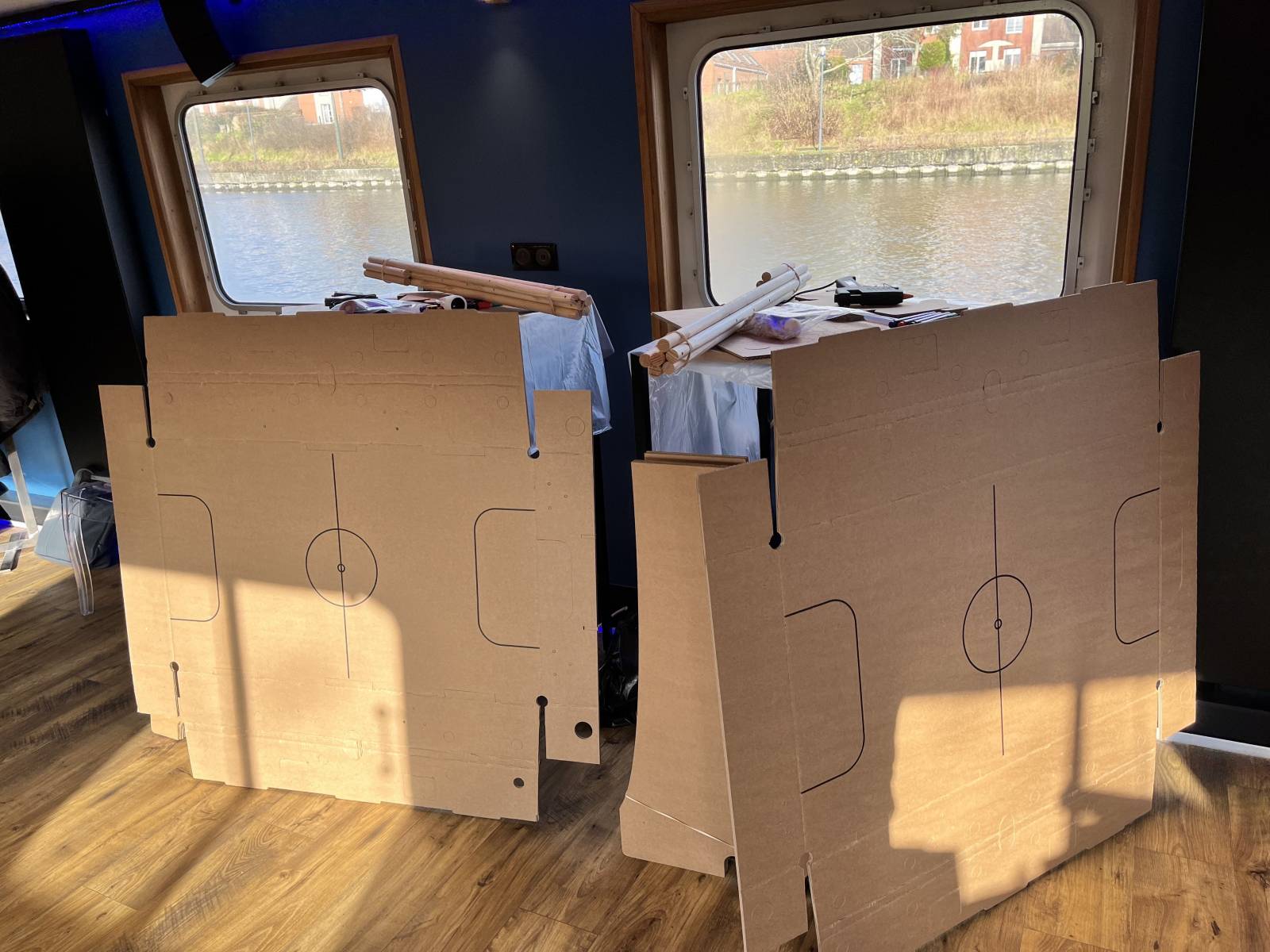 Animation Team building Baby-foot en carton sur Lille et Paris