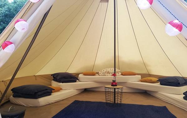Un goût d'aventure avec la location de nos Tipis Lodge pour vos événements professionnel ou privé
