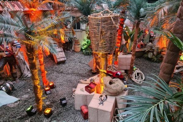Location de décoration sur le thème des Pirates sur Lille, Paris, Lyon et Marseille