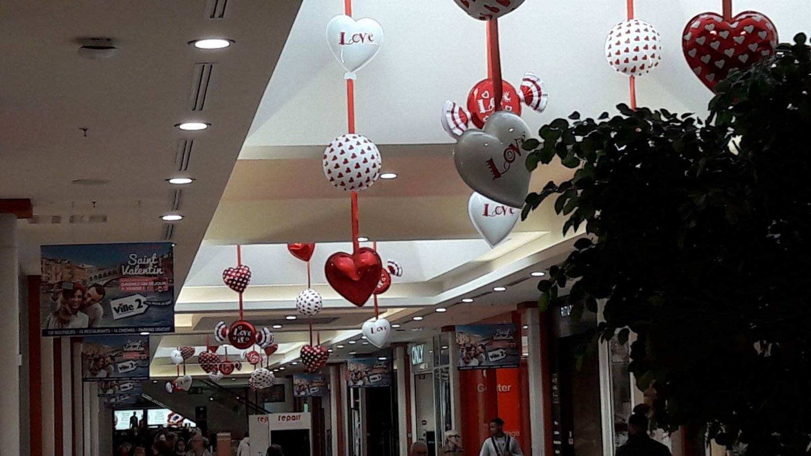 Décors sur la St Valentin en Métropole Lilloise ou Région Parisienne