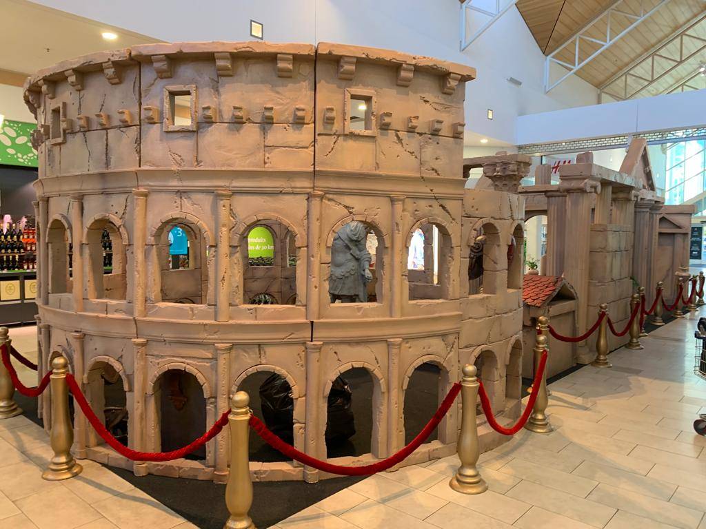 À la découverte de l'Empire Romain en Suisse : installation de décorations et animations pour un évènement à thèmes